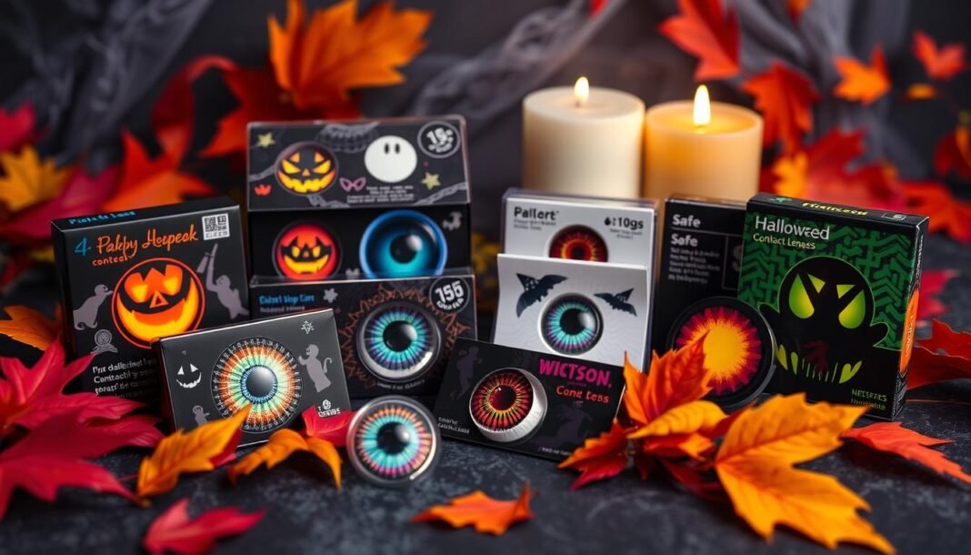 Safe Halloween contacts