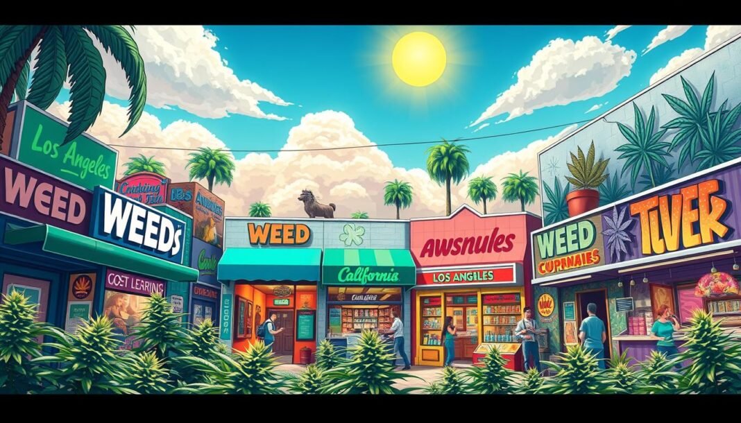 Los Angeles weed dispensary